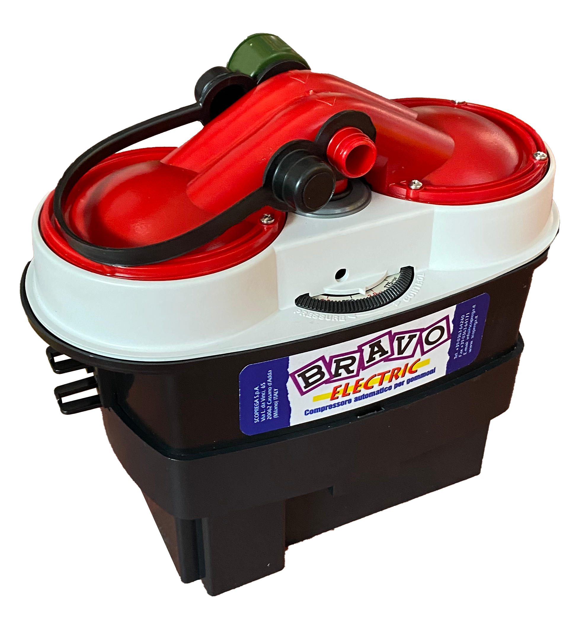 BRAVO12  Battery Kite - pompa elettrica